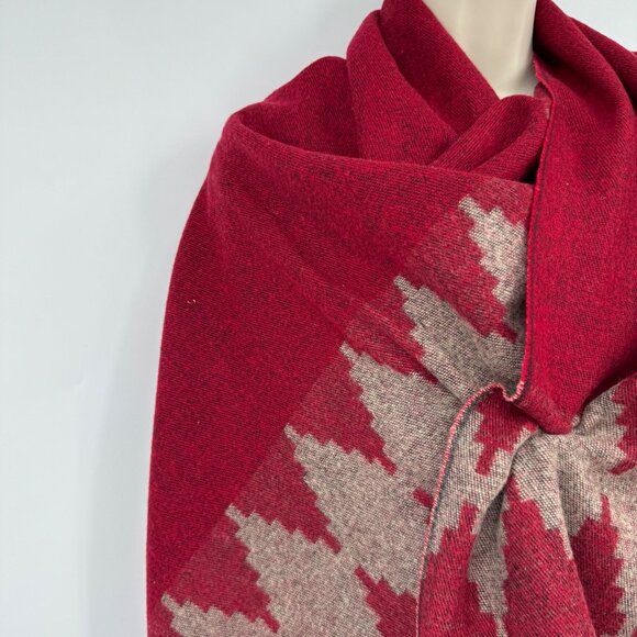 Corrieri Ido 100% Lambswool scarf wrap  Italian made in Italy - Picture 3 of 9